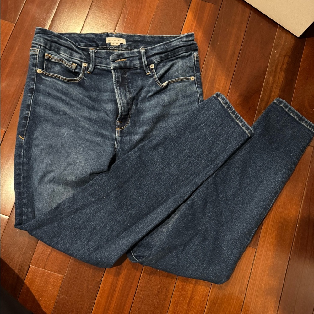 Good American- good legs skinny jeans